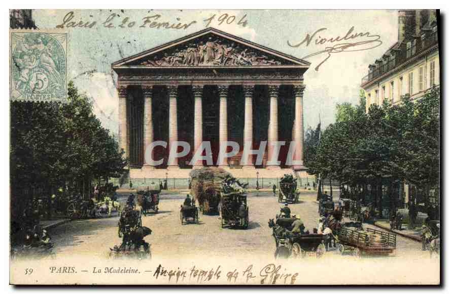 CPA Paris La Madeleine 