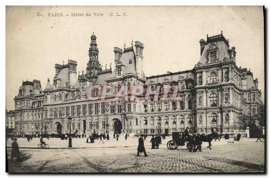 CPA Paris Hotel de Ville 