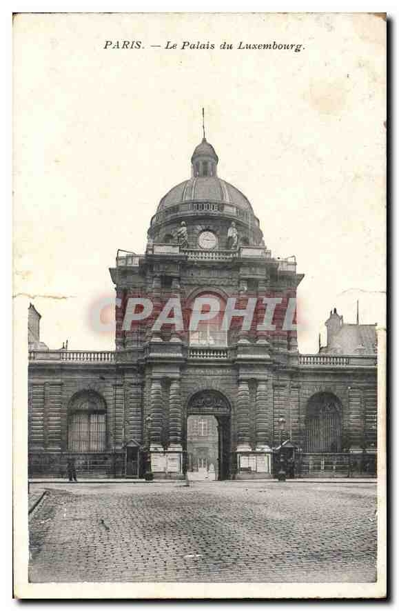 CPA Paris Le Palais du Luxembourg