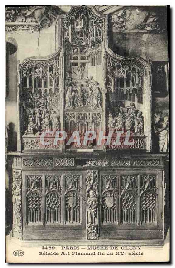CPA Paris Musee de Cluny 