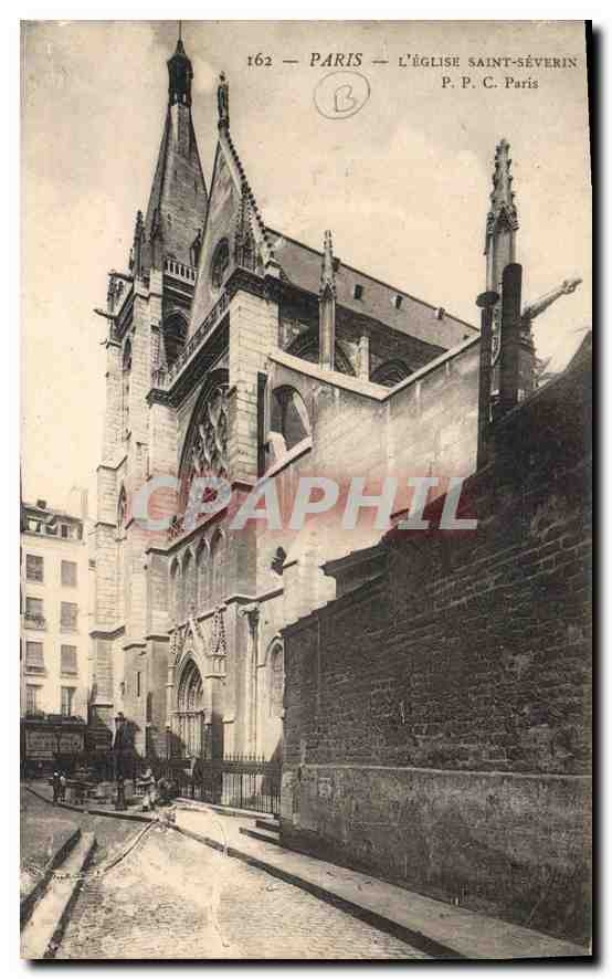 CPA Paris L'Eglise Saint Severin 