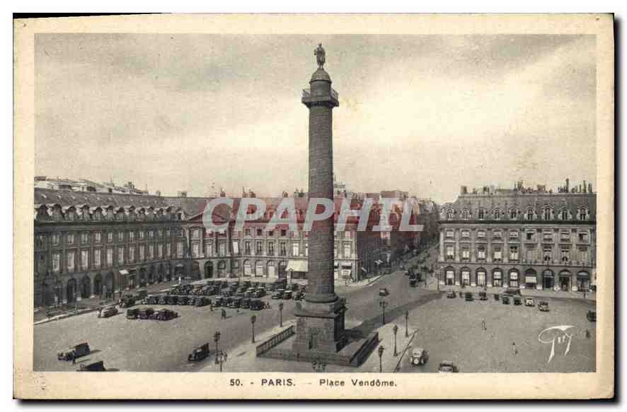 CPA Paris Place Vendome 