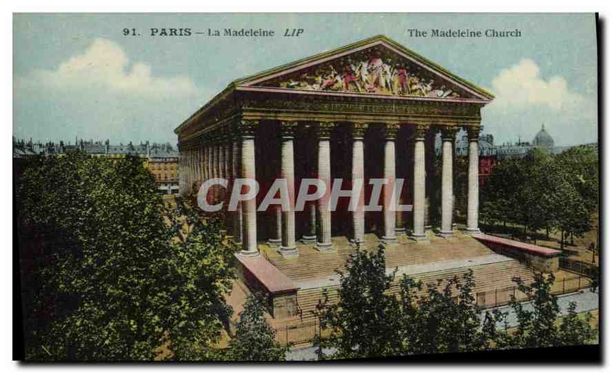 CPA Paris La Madeleine 