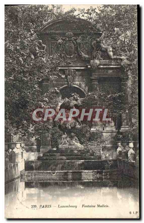 CPA Paris Luxembourg Fontaine Medicis 