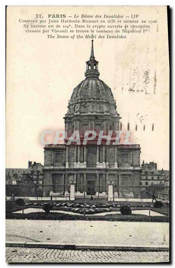 CPA Paris Le Dome des Invalides 