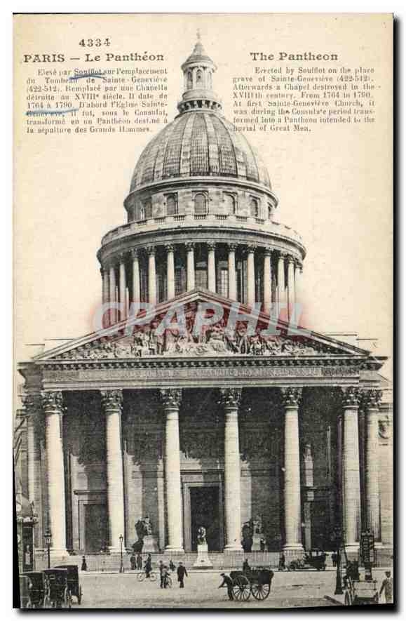 CPA Paris Le Pantheon 