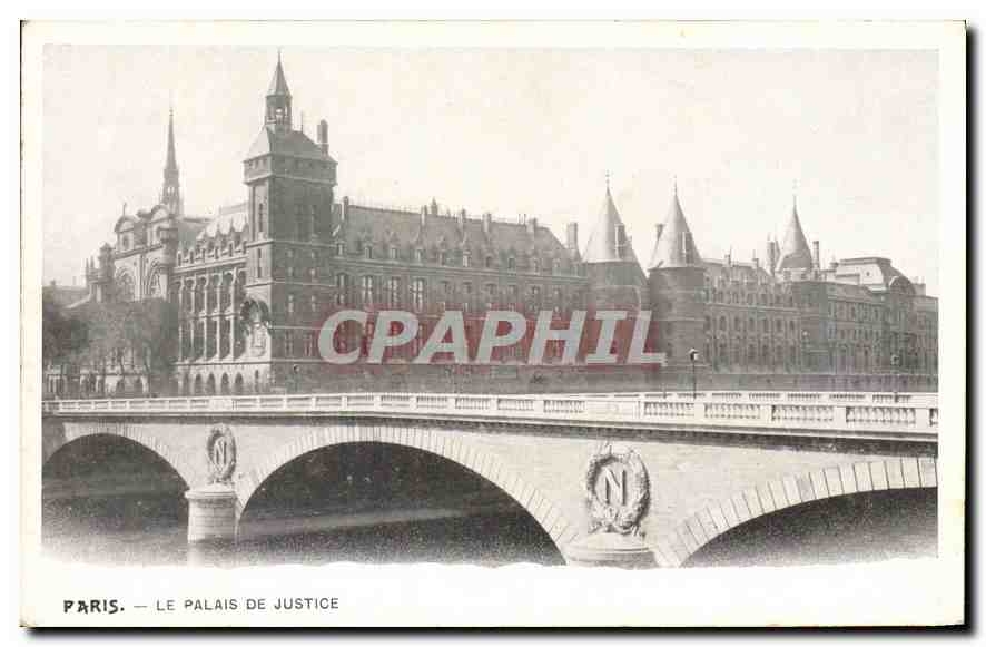 CPA Paris Le Palais de Justice 