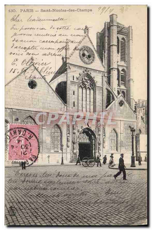 CPA Paris Saint Nicolas des Champs 