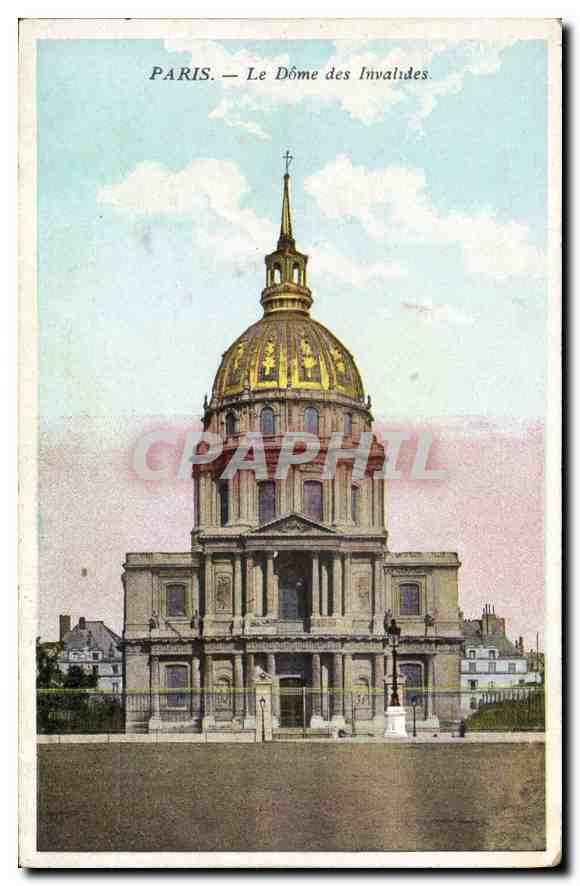 CPA Paris Le Dome des Invalides 