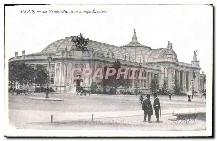 CPA Paris Le Grand Palais Champs Elysees 