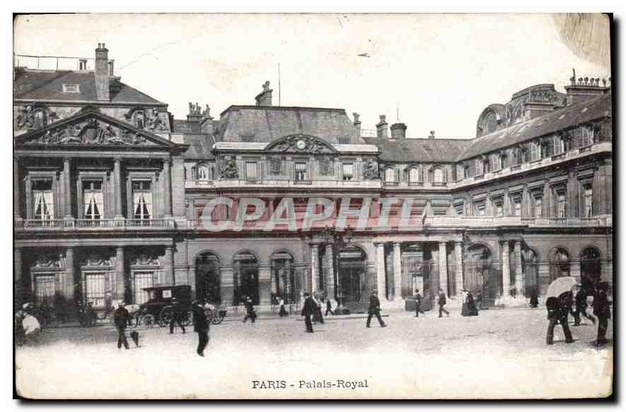 CPA Paris Palais Royal 