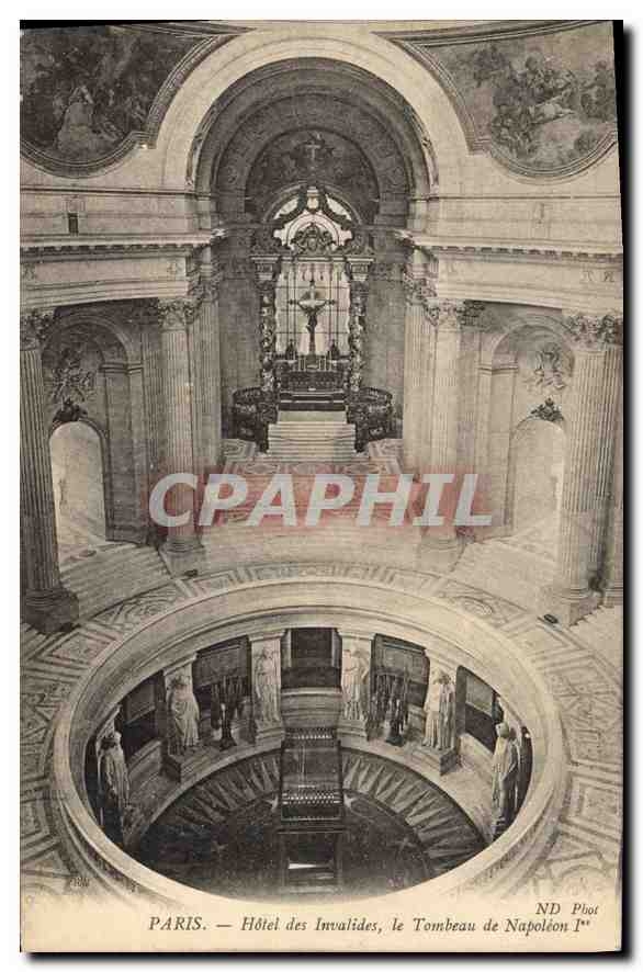 CPA Paris Hotel des Invalides le Tombeau de Napoleon I