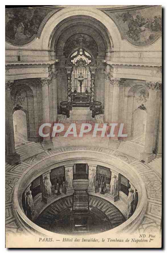 CPA Paris Hotel des Invalides le Tombeau de Napoleon I 