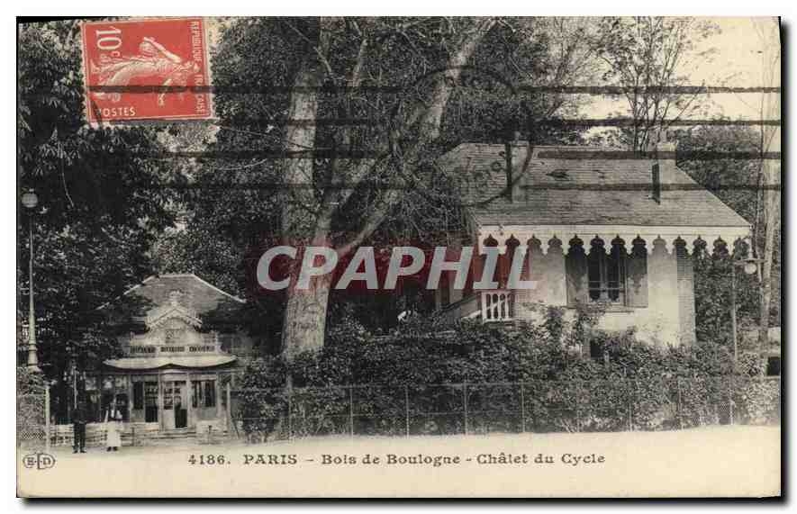CPA Paris Bois de Boulogne Chalet du Cycle