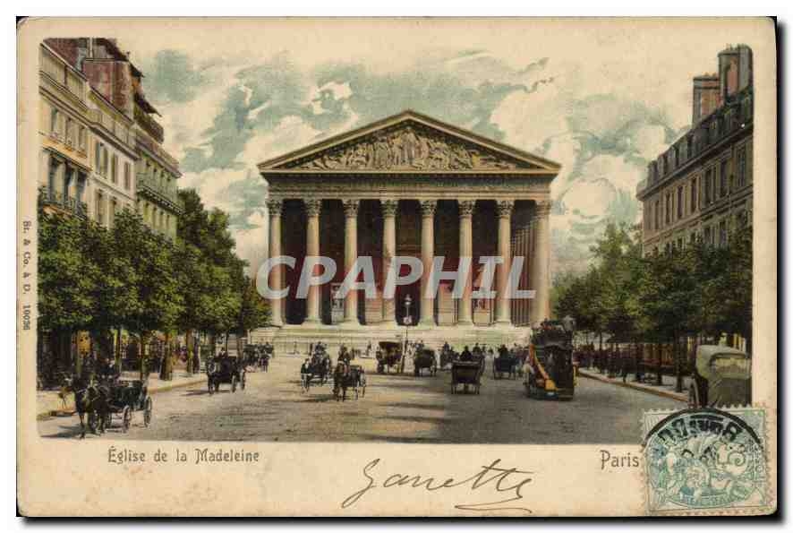 CPA Eglis de la Madeleine Paris 