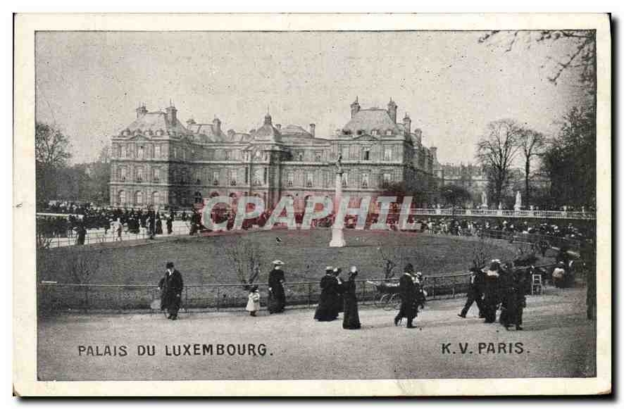 CPA Paris Palais du Luxembourg 