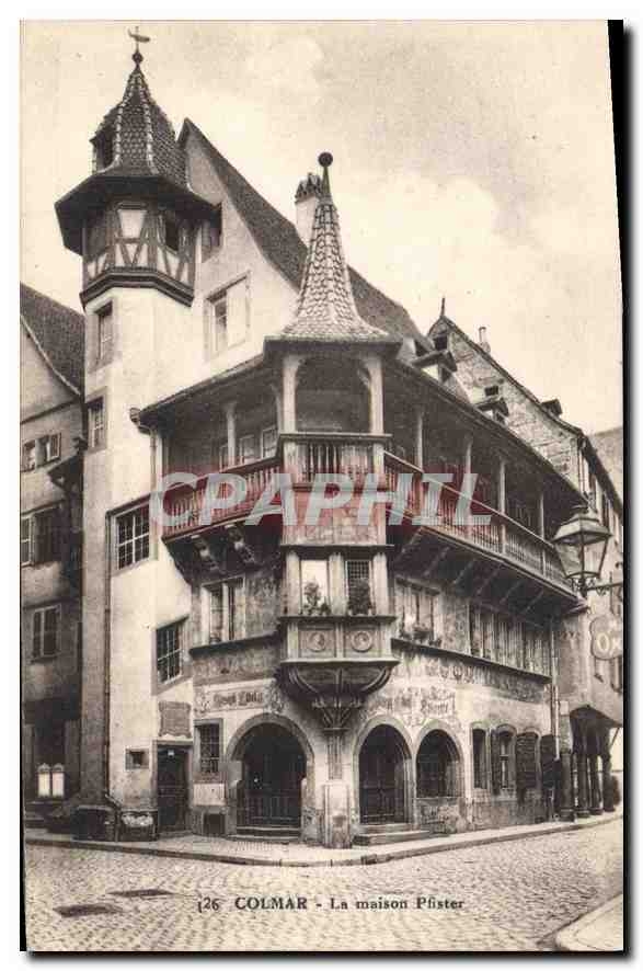CPA Colmar La Maison Pfister 