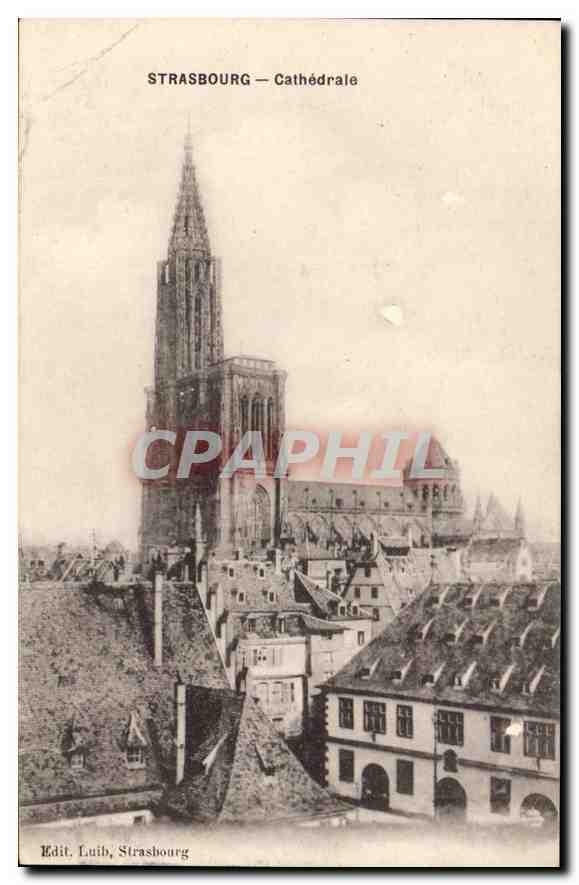 CPA Strasbourg Cathedrale 