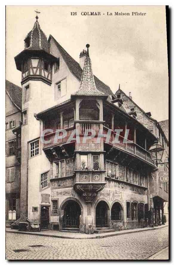 CPA Colmar La Maison Pfister 
