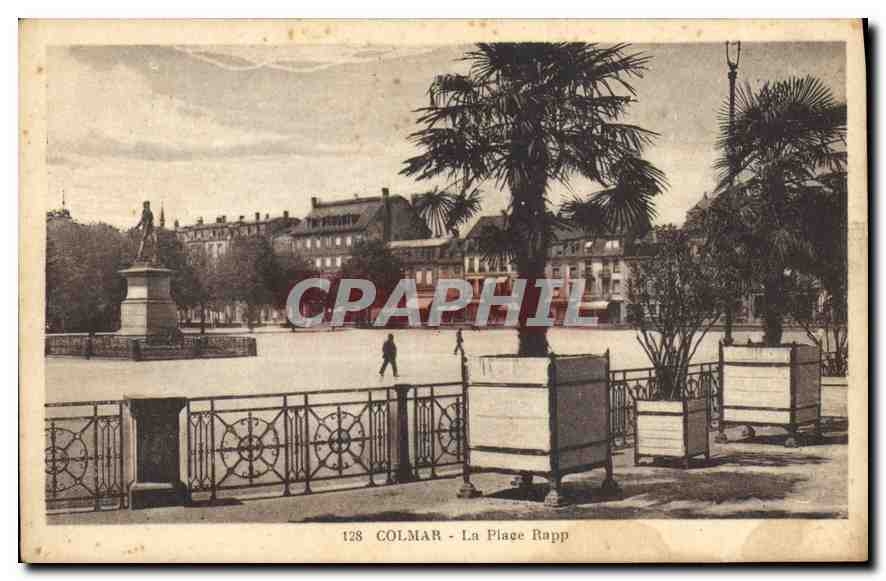 CPA Colmar La Place Rapp 