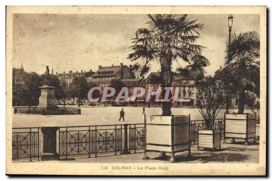 CPA Colmar La Place Rapp 
