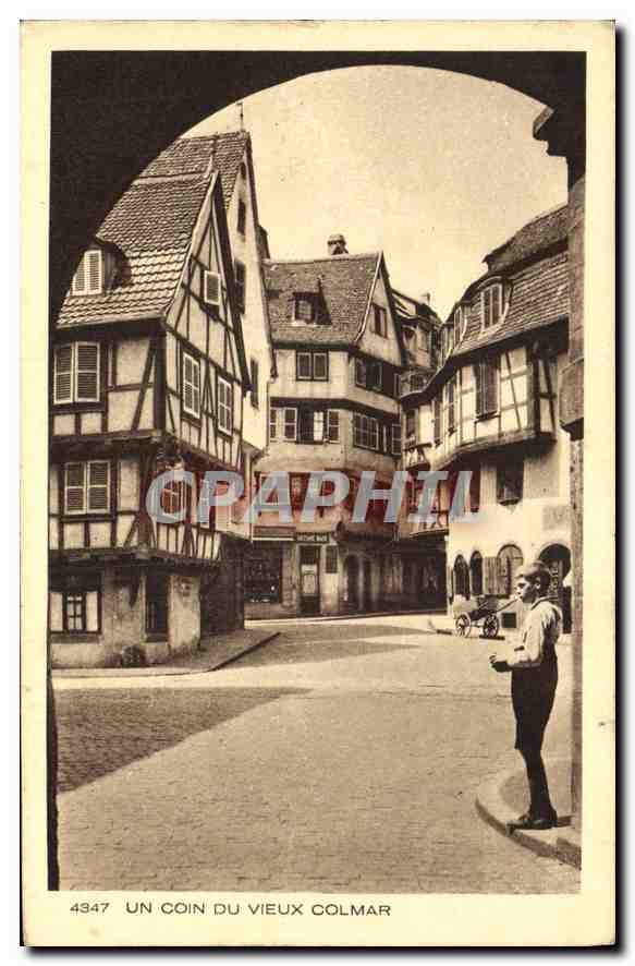 CPA Un coin du Vieux Colmar 