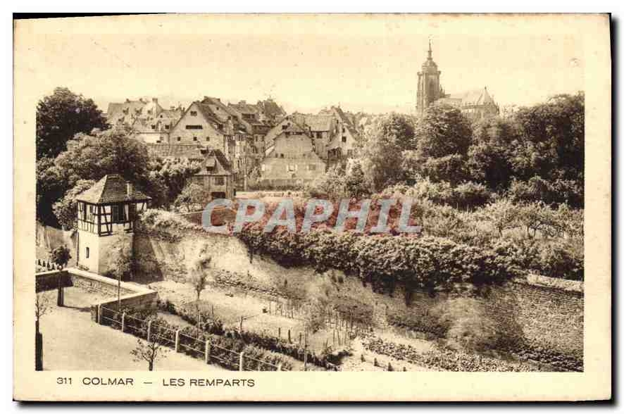 CPA Colmar Les Remparts 