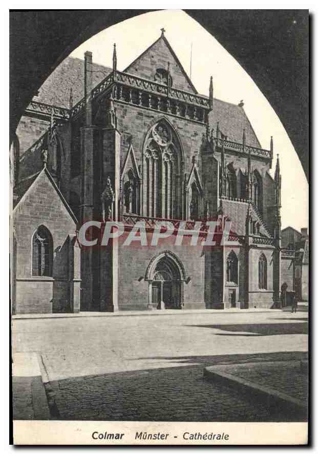 CPA Colmar Munster Cathedrale 