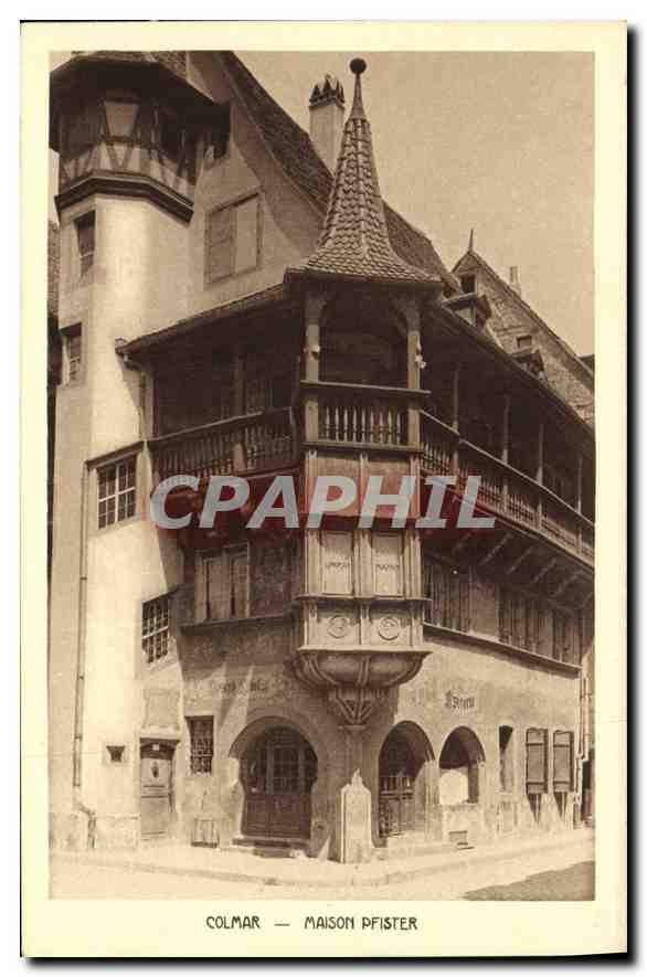 CPA Colmar Maison Pfister 