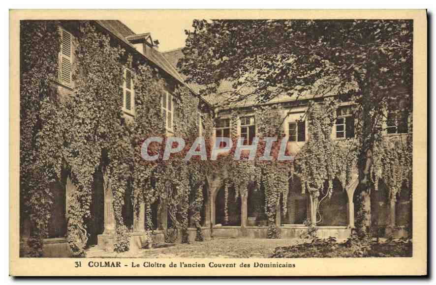 CPA Colmar Le Cloitre de l'ancien Couvent des Dominicains 