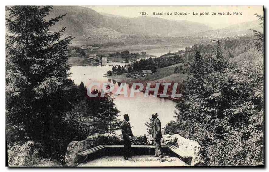 CPA Bassin du Doubs Le point du vue du Parc