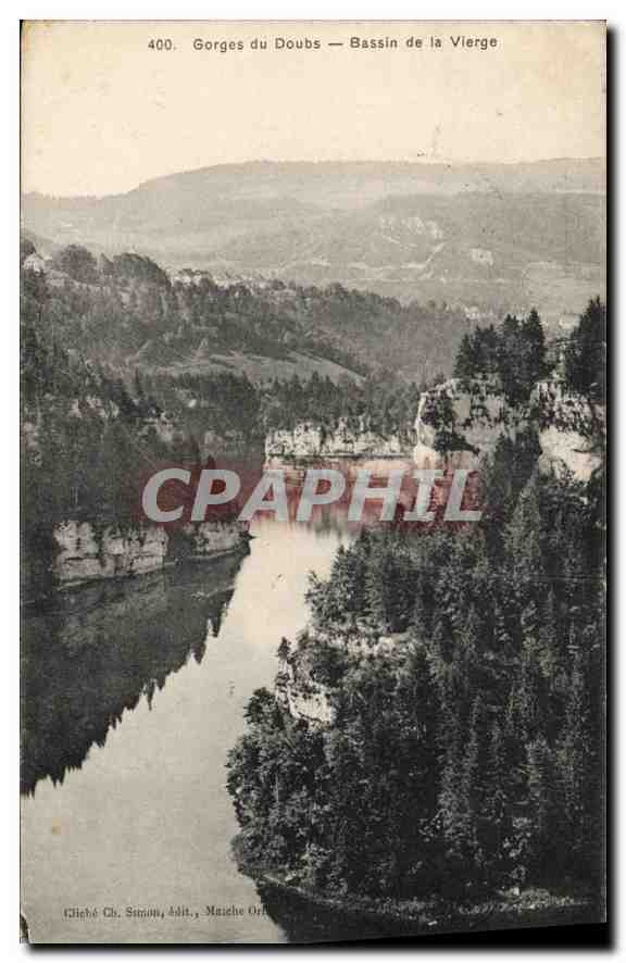 CPA Gorges du Doubs Bassin de la Vierge