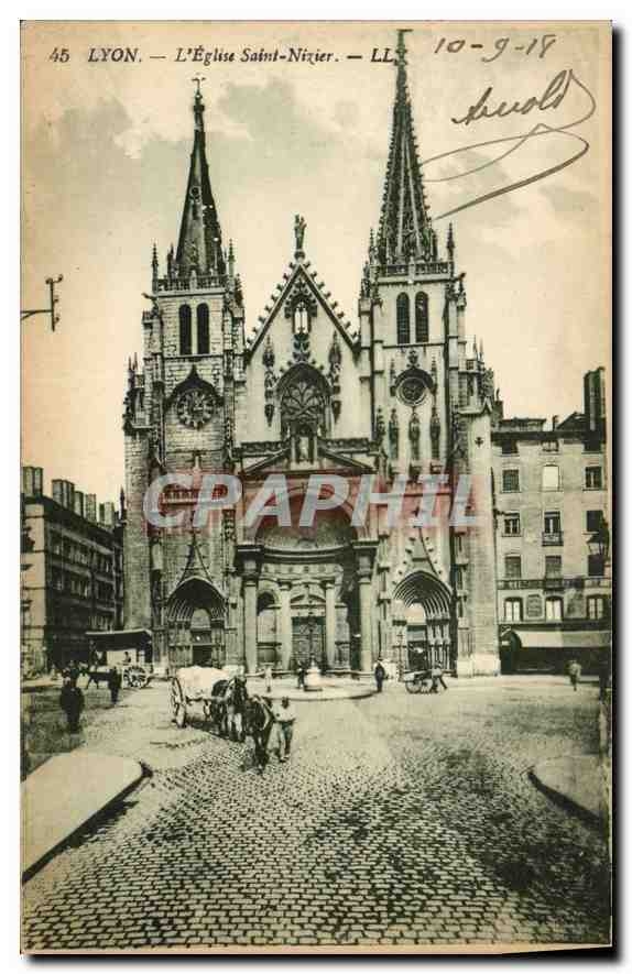 CPA Lyon L'Eglise Saint Nizier 