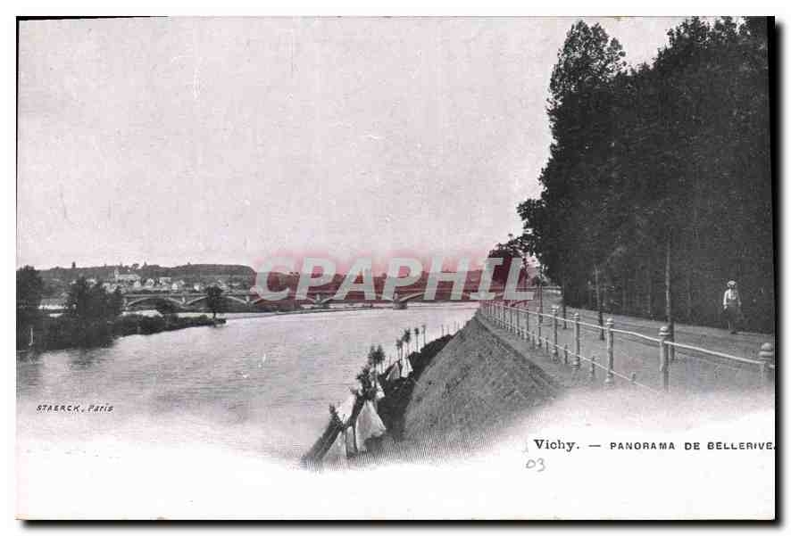 CPA Vichy Panorama de Bellerive 