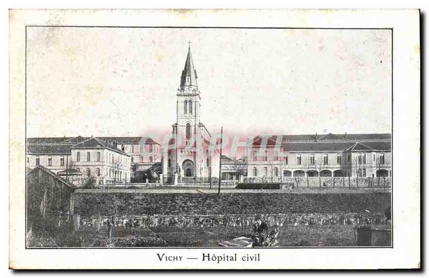 CPA Vichy Hopital Civil 