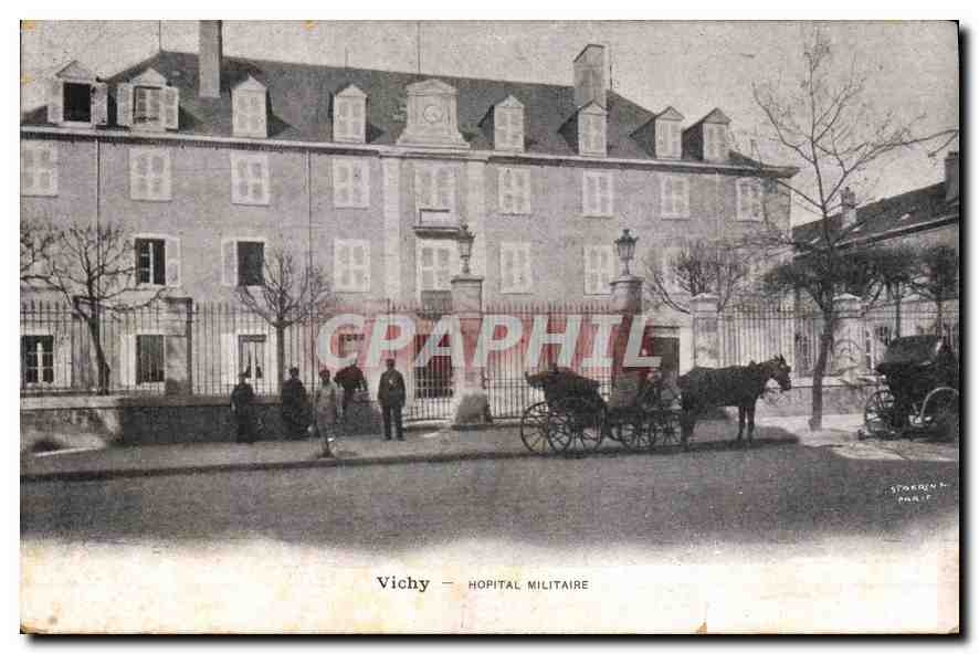 CPA Vichy Hopital Militaire 