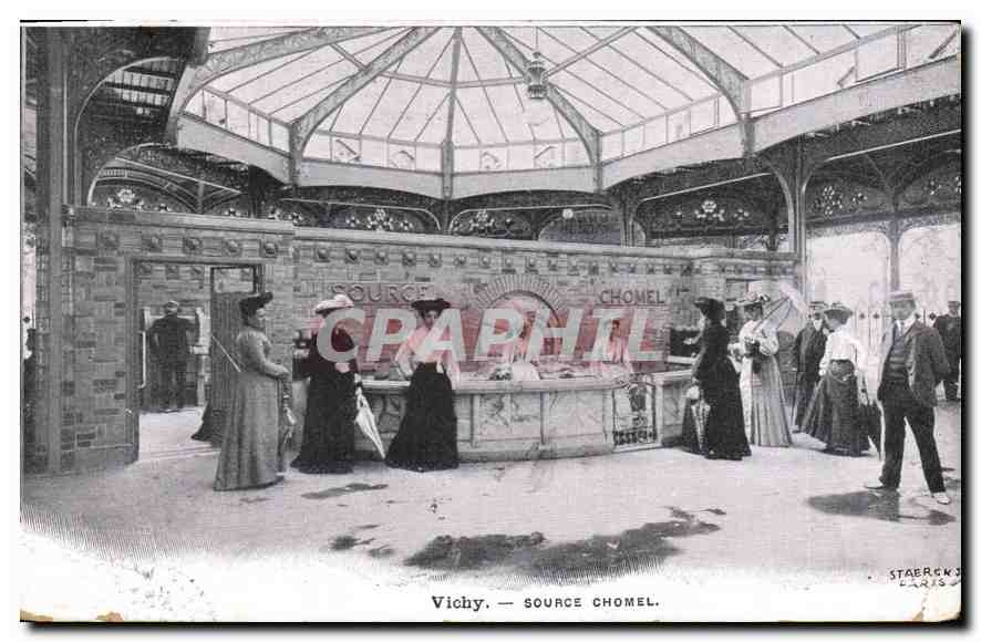 CPA Vichy Source Chomel 