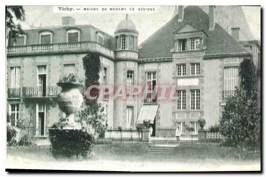 CPA Vichy Maison de Madame de Sevigne 