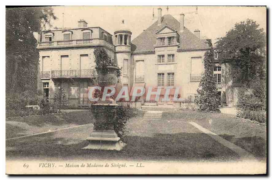 CPA Vichy Maison de Madame de Sevigne 