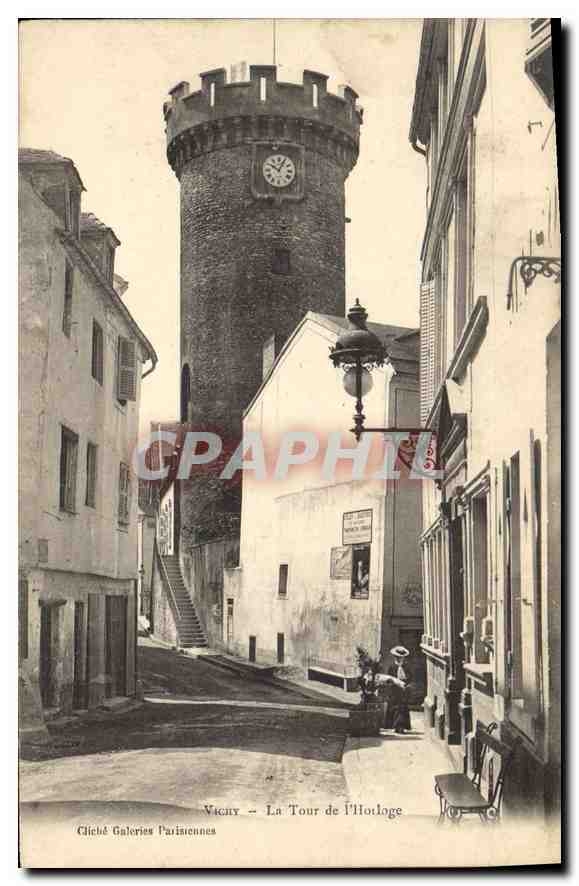 CPA Vichy La Tour d'Horloge 