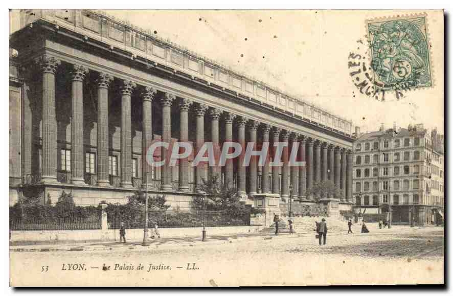CPA Lyon Le Palais de Justice 