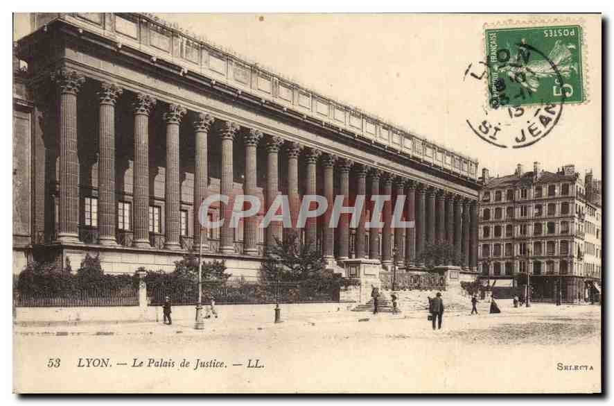CPA Lyon Le Palais de Justice 