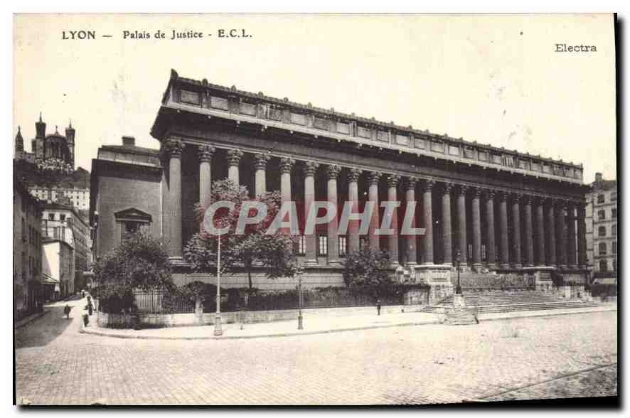 CPA Lyon Palais de Justice 