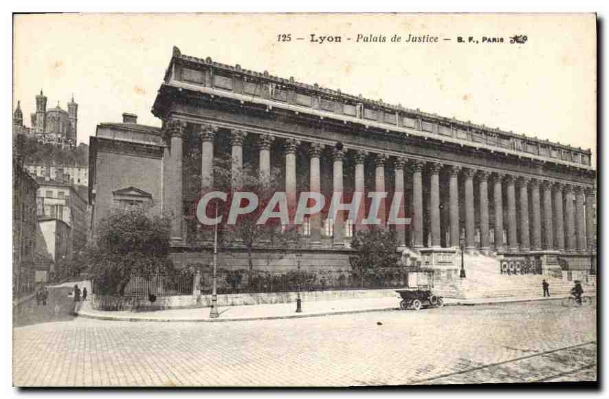 CPA Lyon Palais de Justice 