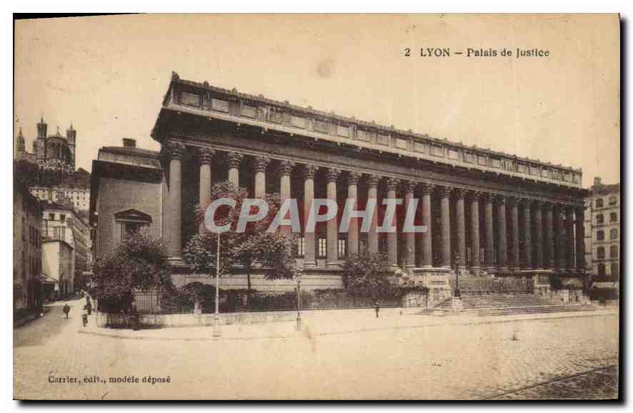 CPA Lyon Palais de Justice 