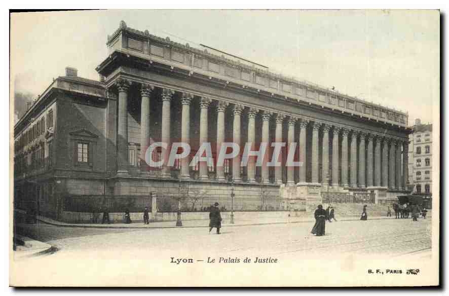 CPA Lyon Le Palais de Justice 