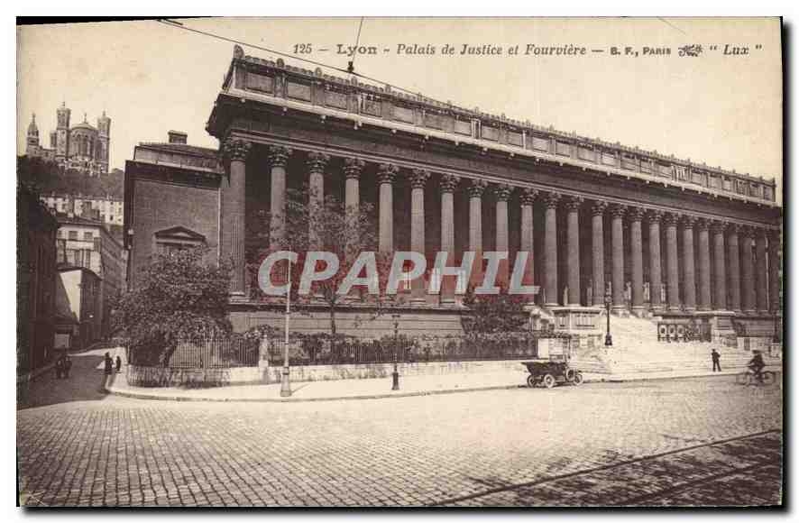 CPA Lyon Palais de Justice et Fourviere 