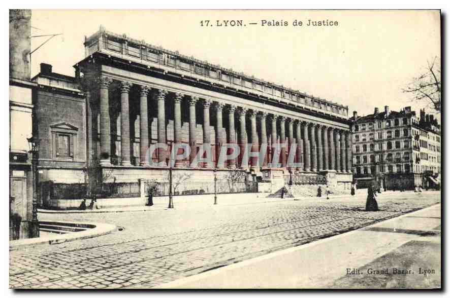 CPA Lyon Palais de Justice 
