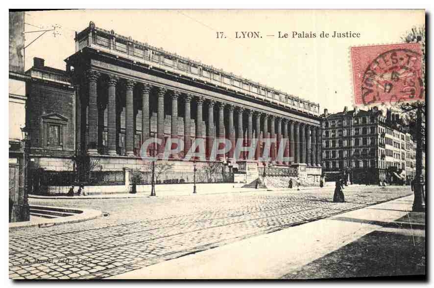 CPA Lyon Le Palais de Justice 