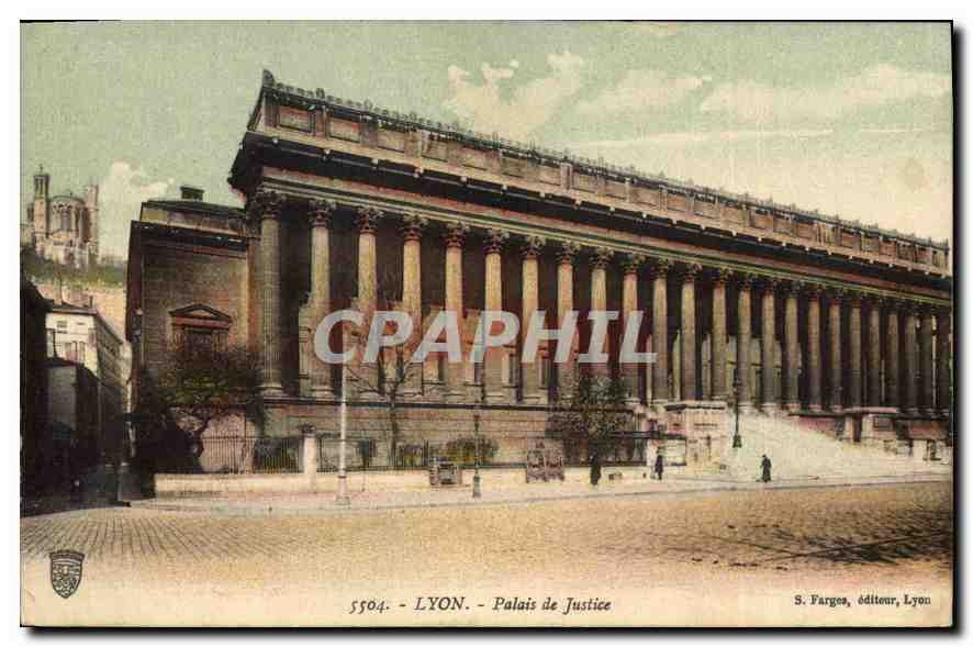 CPA Lyon Palais de Justice 
